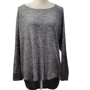 Harmony Balance Gray Long Sleeve Sweater